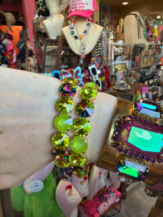 WETSTONE: LILYPAD LAGOON Stretch Bracelet
