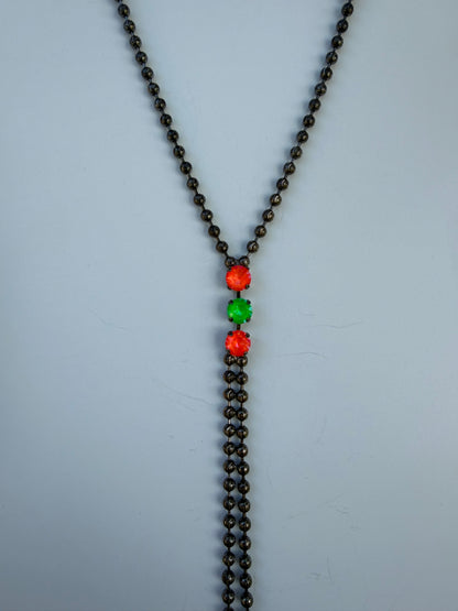 WETSTONE: Electric Mix Tadpole Necklace