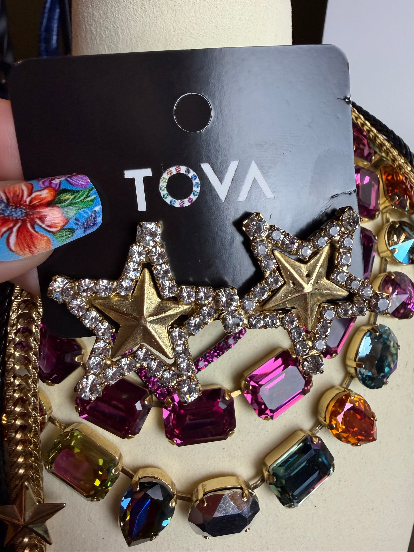 SUPER STAR STUDS IN ANTIQUE GOLD
