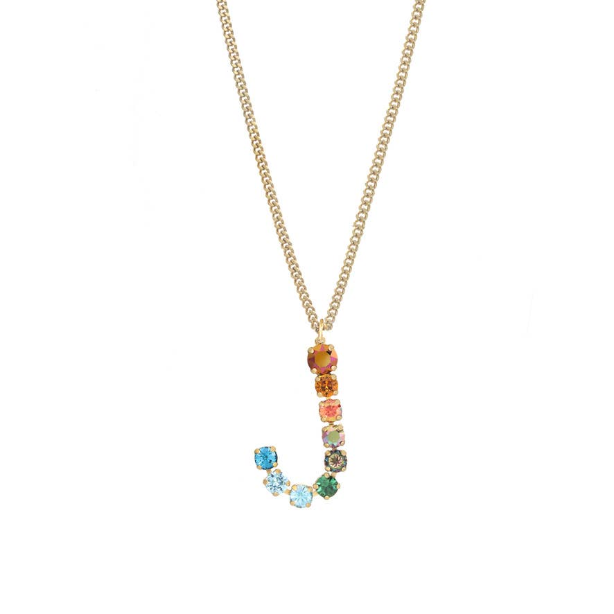 Monogram in Colors Necklace
