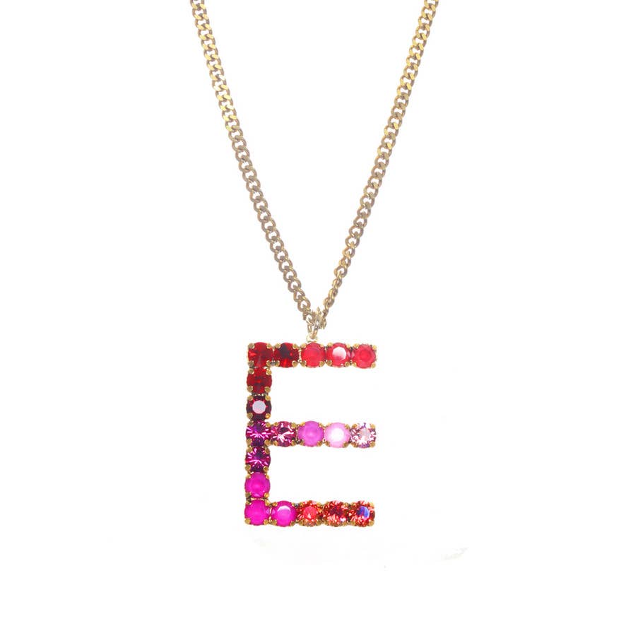 Monogram in Colors Necklace