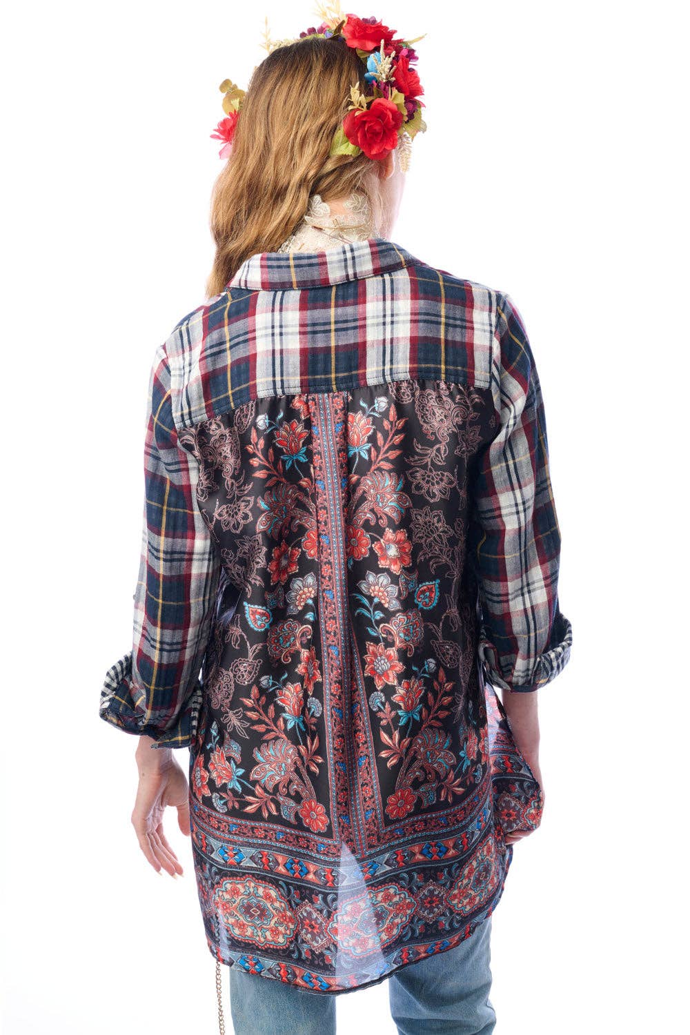 Strasburg Plaid Button Down Shirt