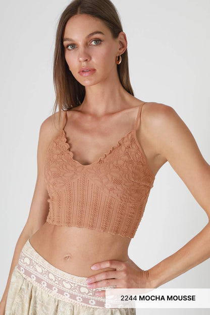 Lace Textured Bralette