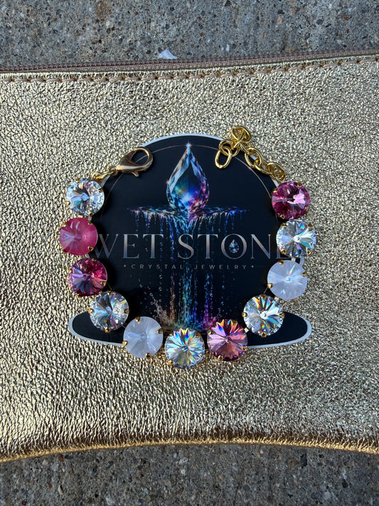 WETSTONE: Pink Frost Majesty Bracelet