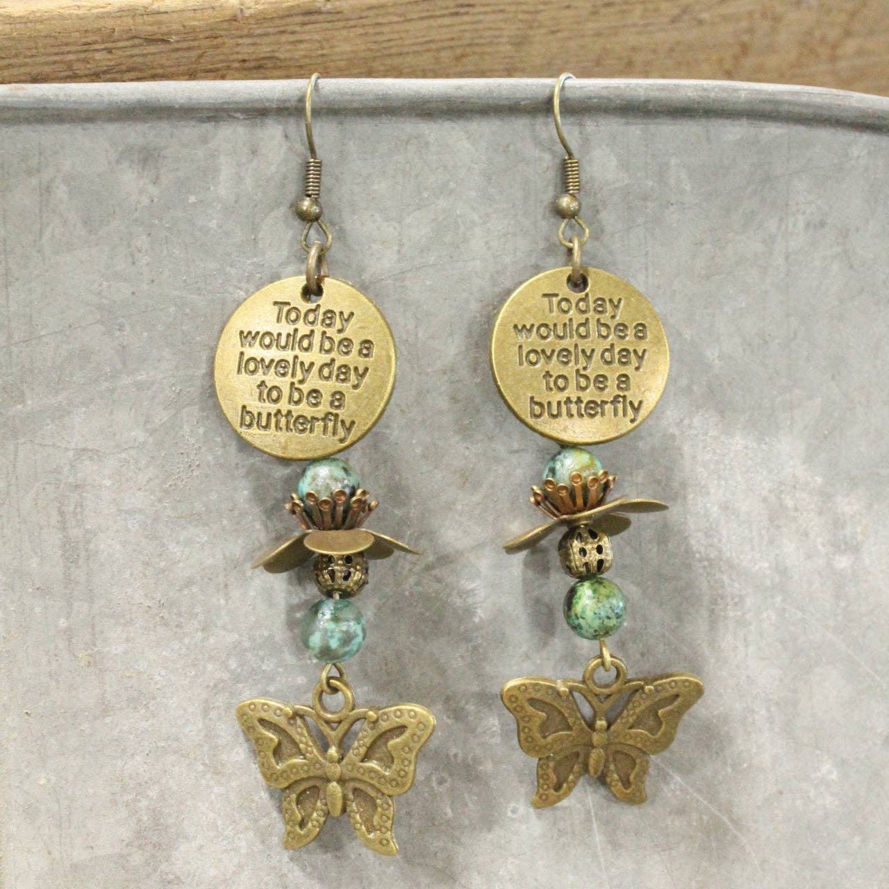 Butterflies Charmer Dangle Earrings