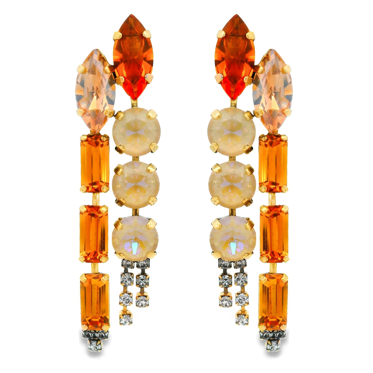 Isadora Earrings Ivory/Cream