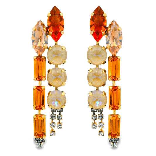 Isadora Earrings Ivory/Cream