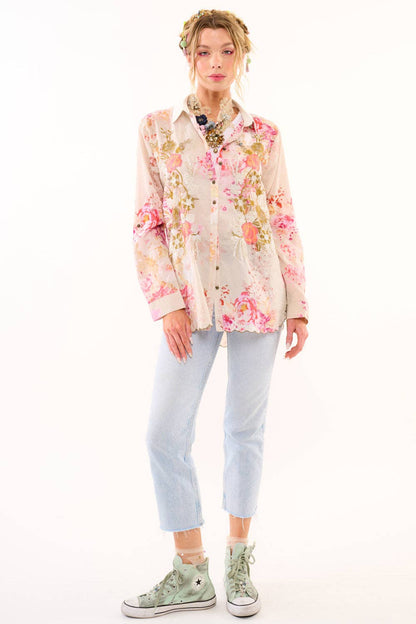 The Thought of You Shirt Boho Blouse