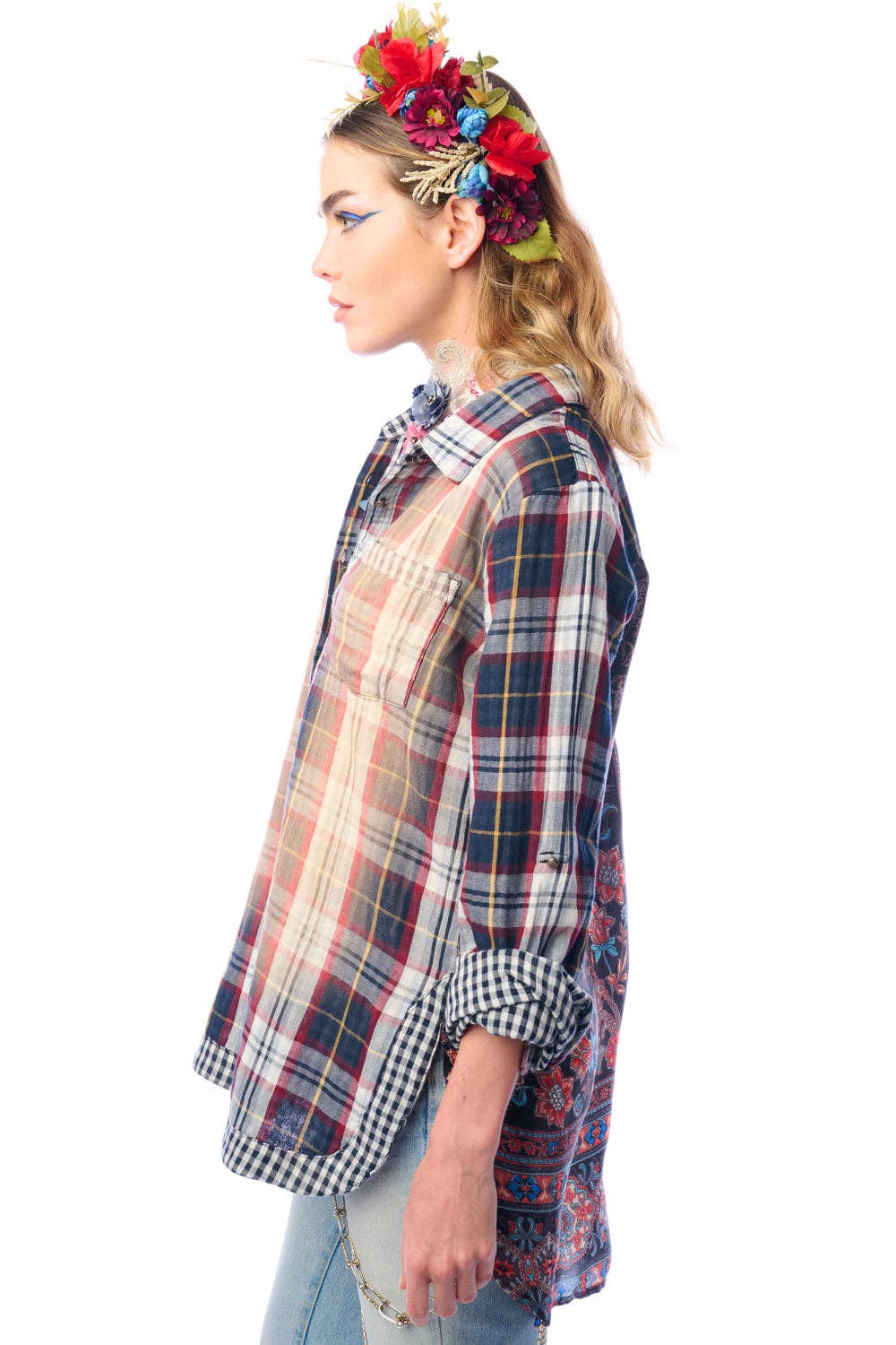 Strasburg Plaid Button Down Shirt