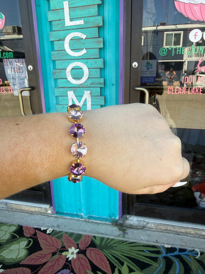WETSTONE: Plum Champaign Majesty Bracelet