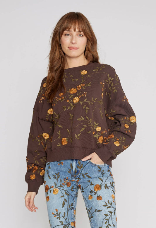 TEDDY X HARVEST MOON EMBROIDERED SWEATSHIRT