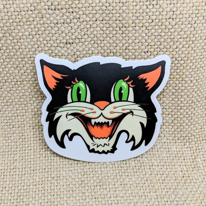 Black Cat Bumper Sticker