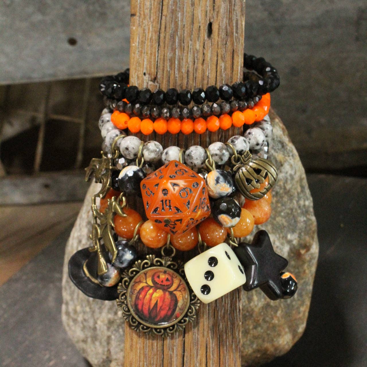 TRICK or TREAT Charm'd Bracelet Set