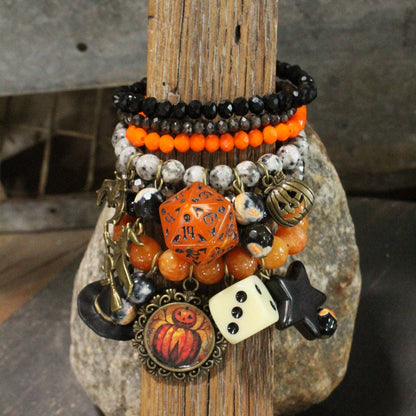 TRICK or TREAT Charm'd Bracelet Set