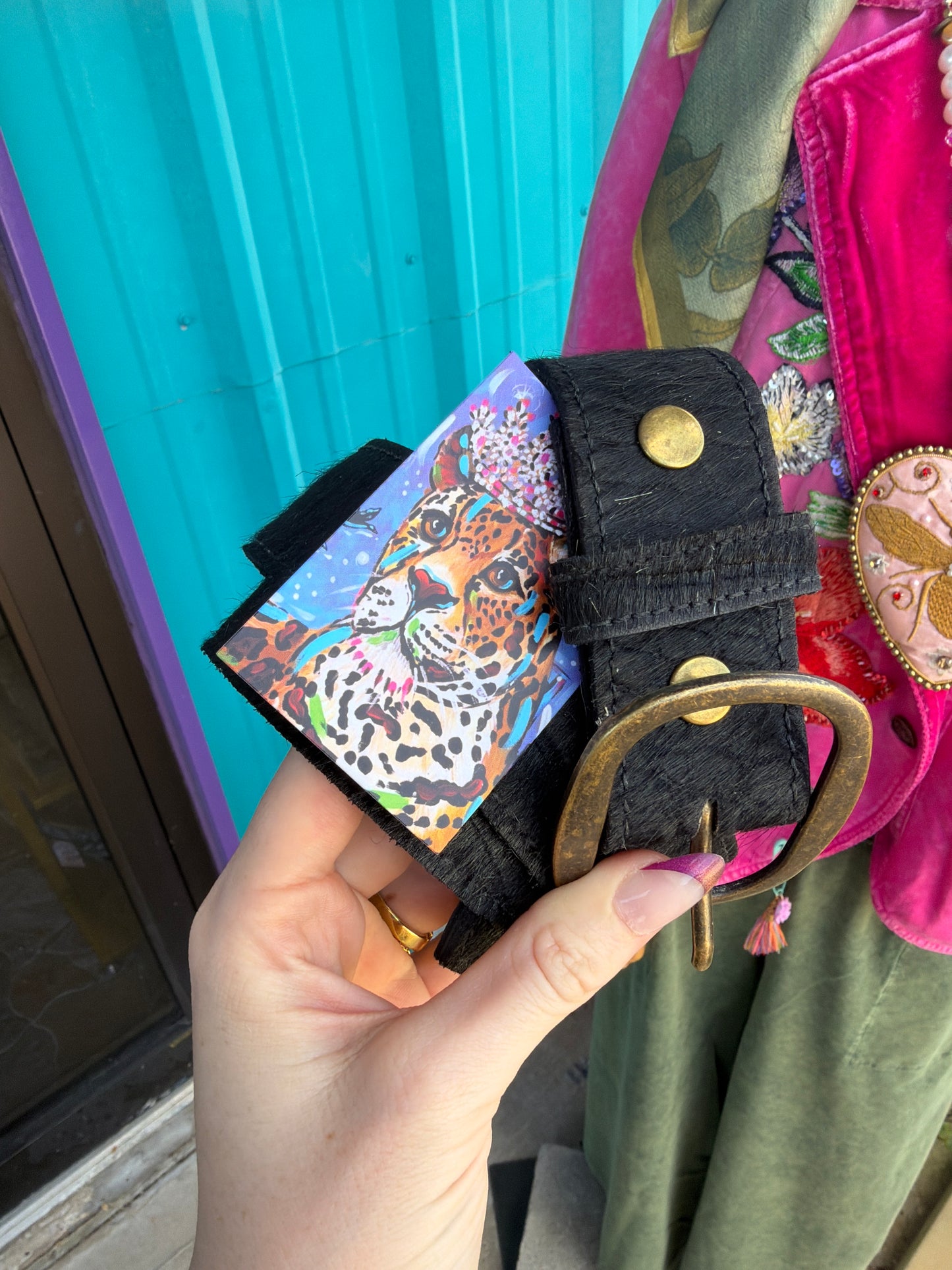 Wild Baby Leather Belt