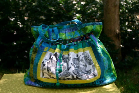 'Pwason' Fish Print Shoulder Bag