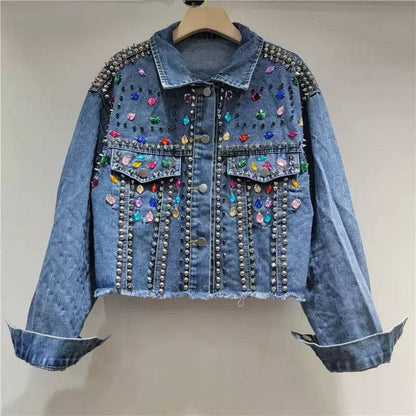 Galaxy Jewel Denim Jacket