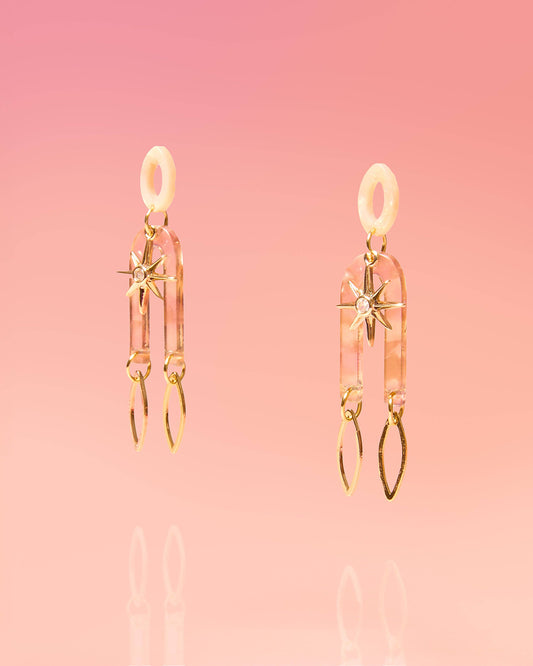 Dainty Deco Goddess Glam Earrings