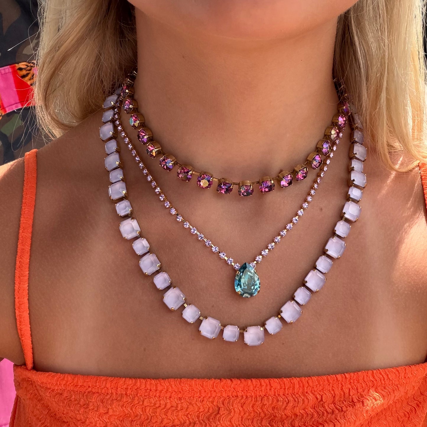 JADIA NECKLACES IN FAIRY DUST
