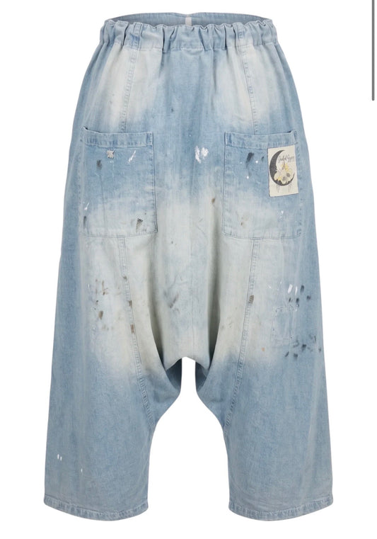 Earth song Denim Harem Pants
