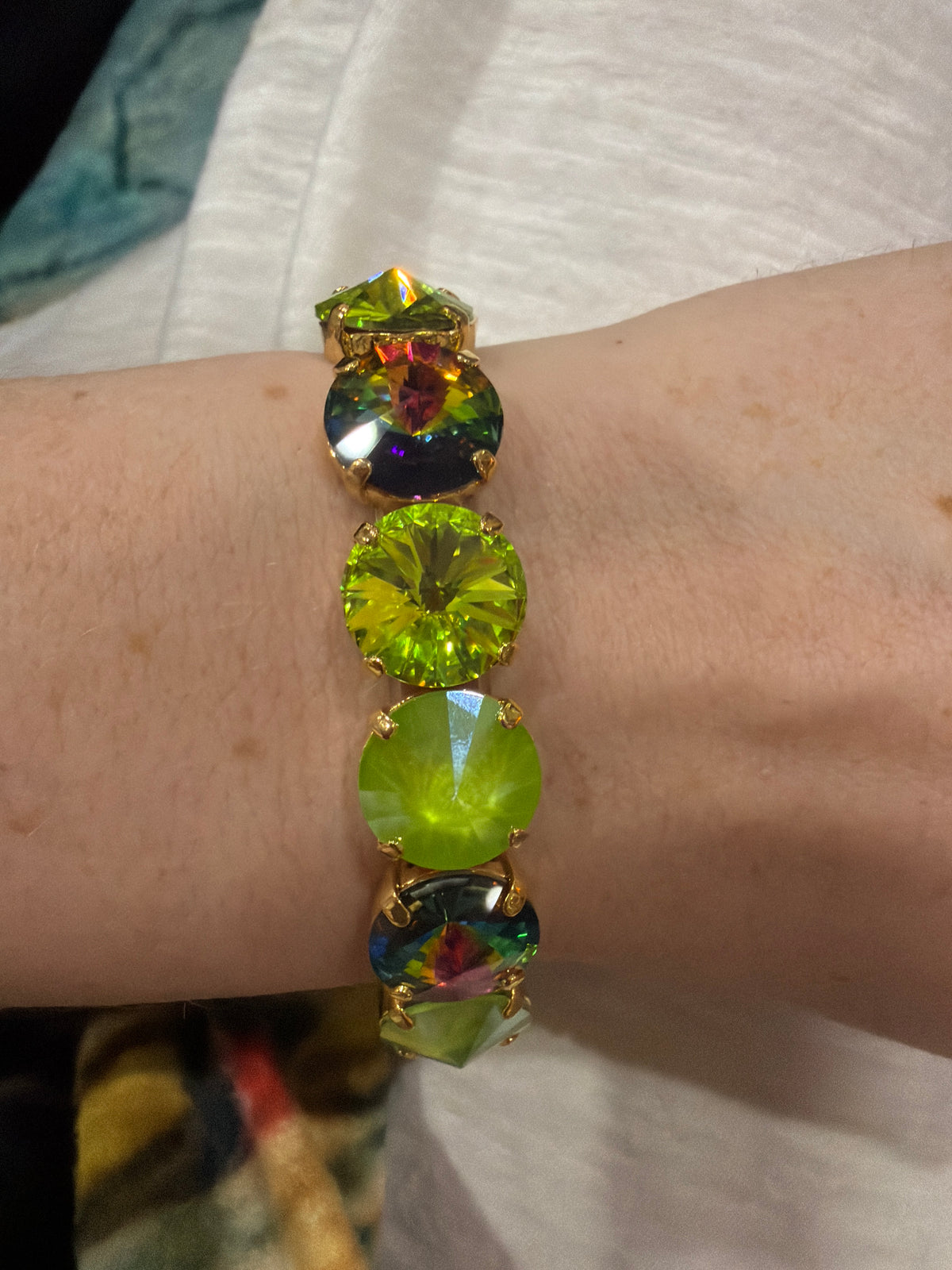 WETSTONE: LILYPAD LAGOON Stretch Bracelet