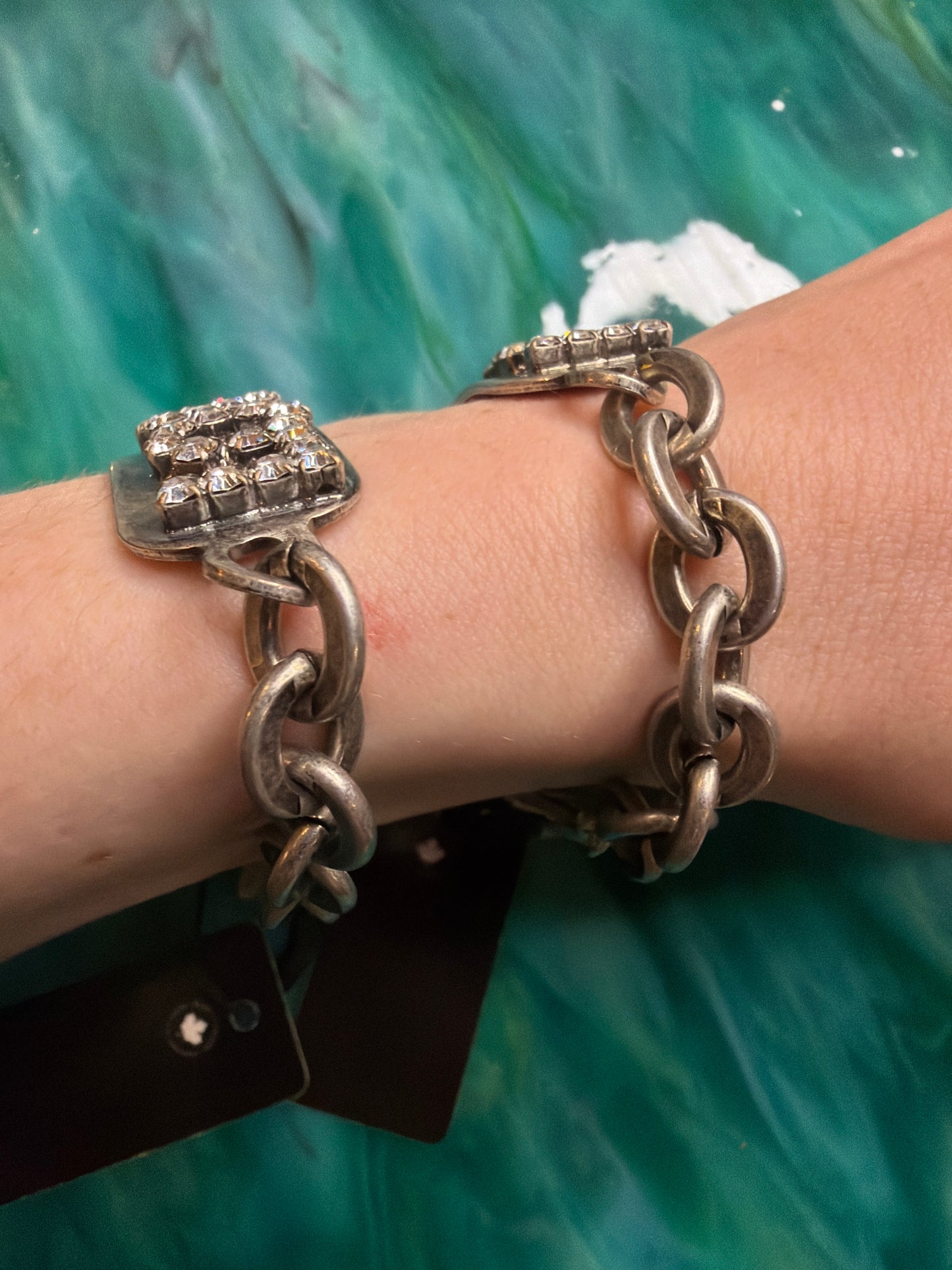Silver Love ID Bracelet