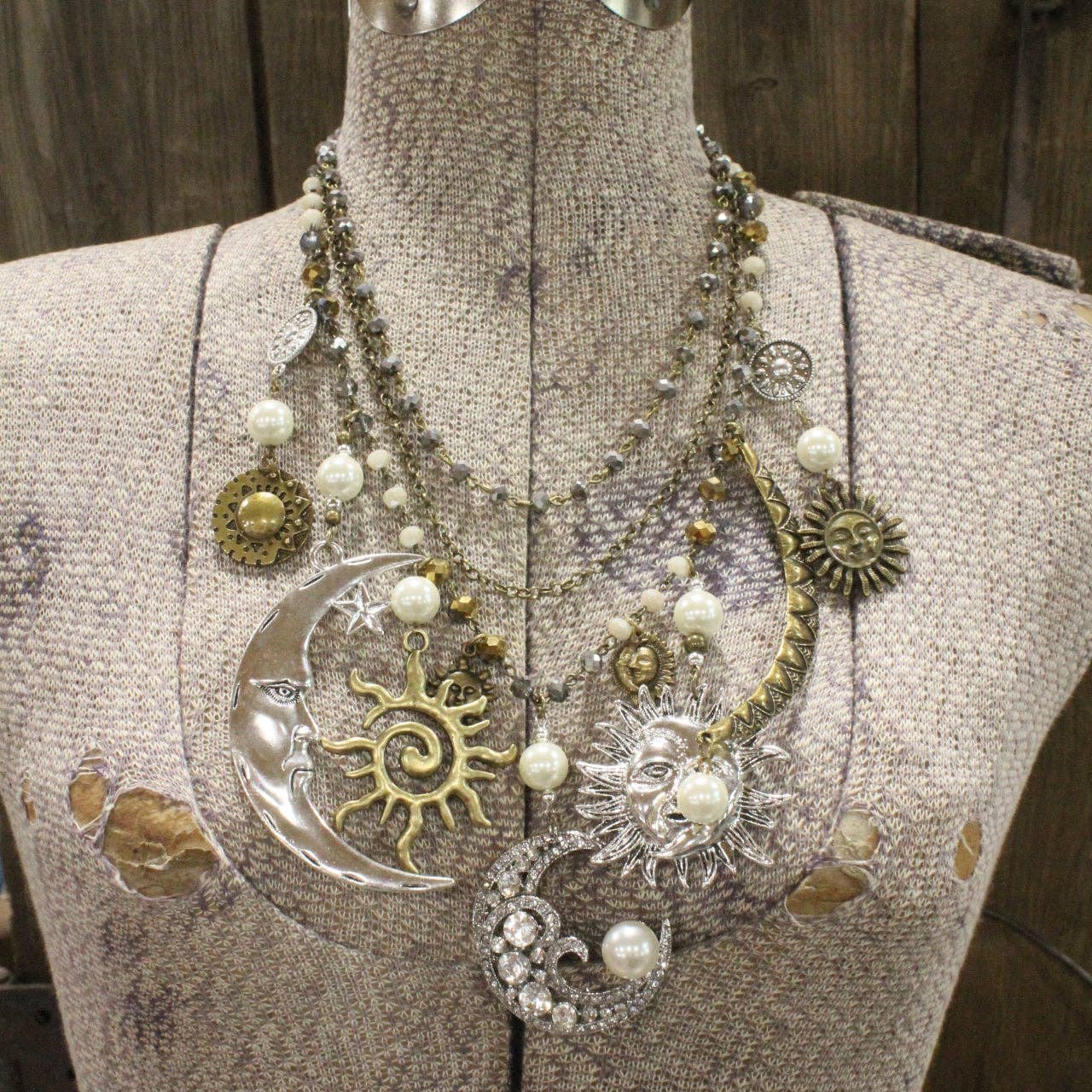 I See The Moon Charm'd Necklace