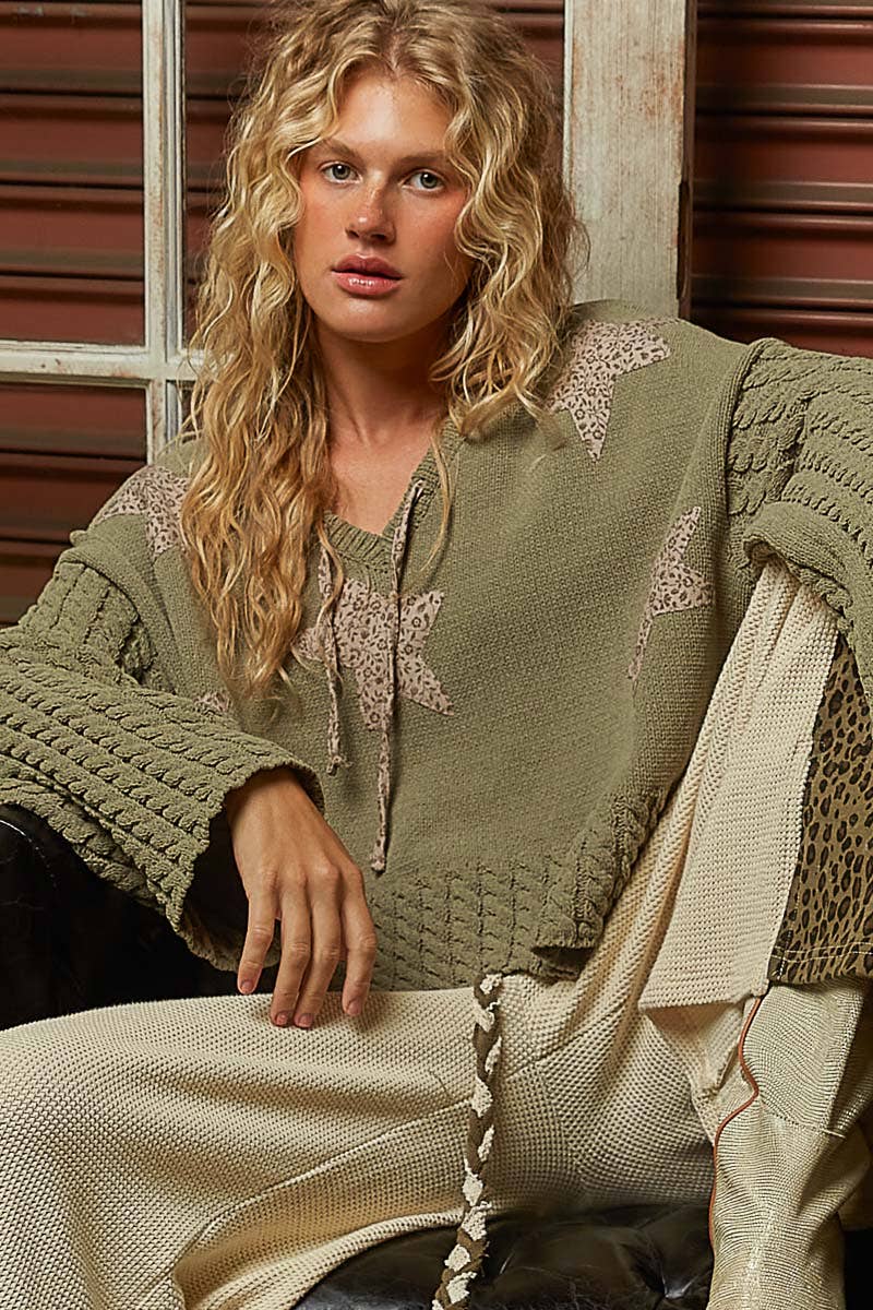 Star Crossed Lover Chenille Sweater