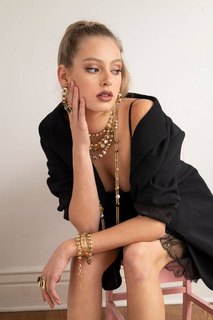 Anya Necklace in Metallics