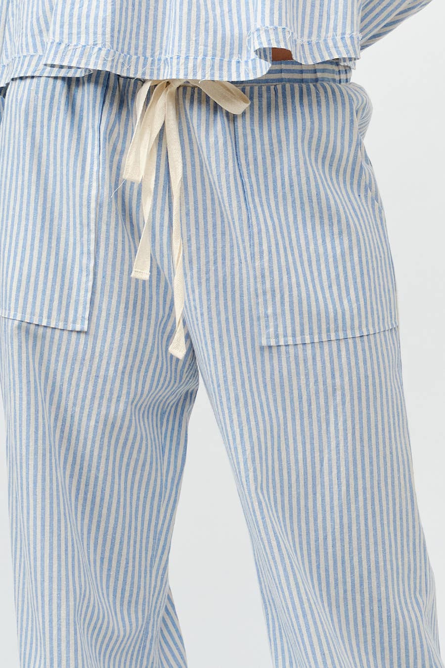 Striped Wide Leg Pants