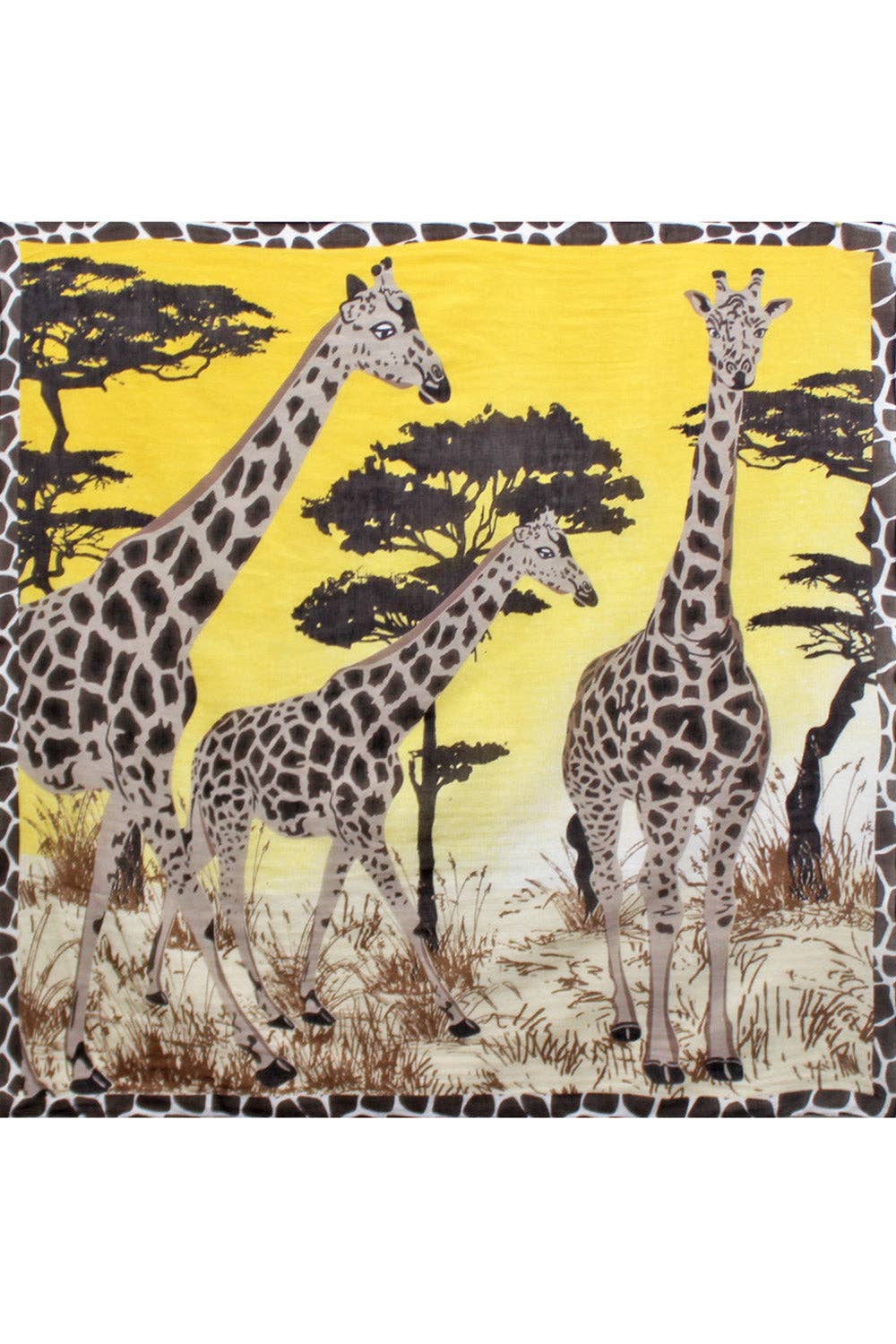 Safari Giraffe Babe Bandana Scarf
