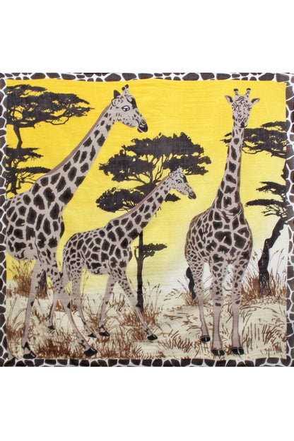 Safari Giraffe Babe Bandana Scarf