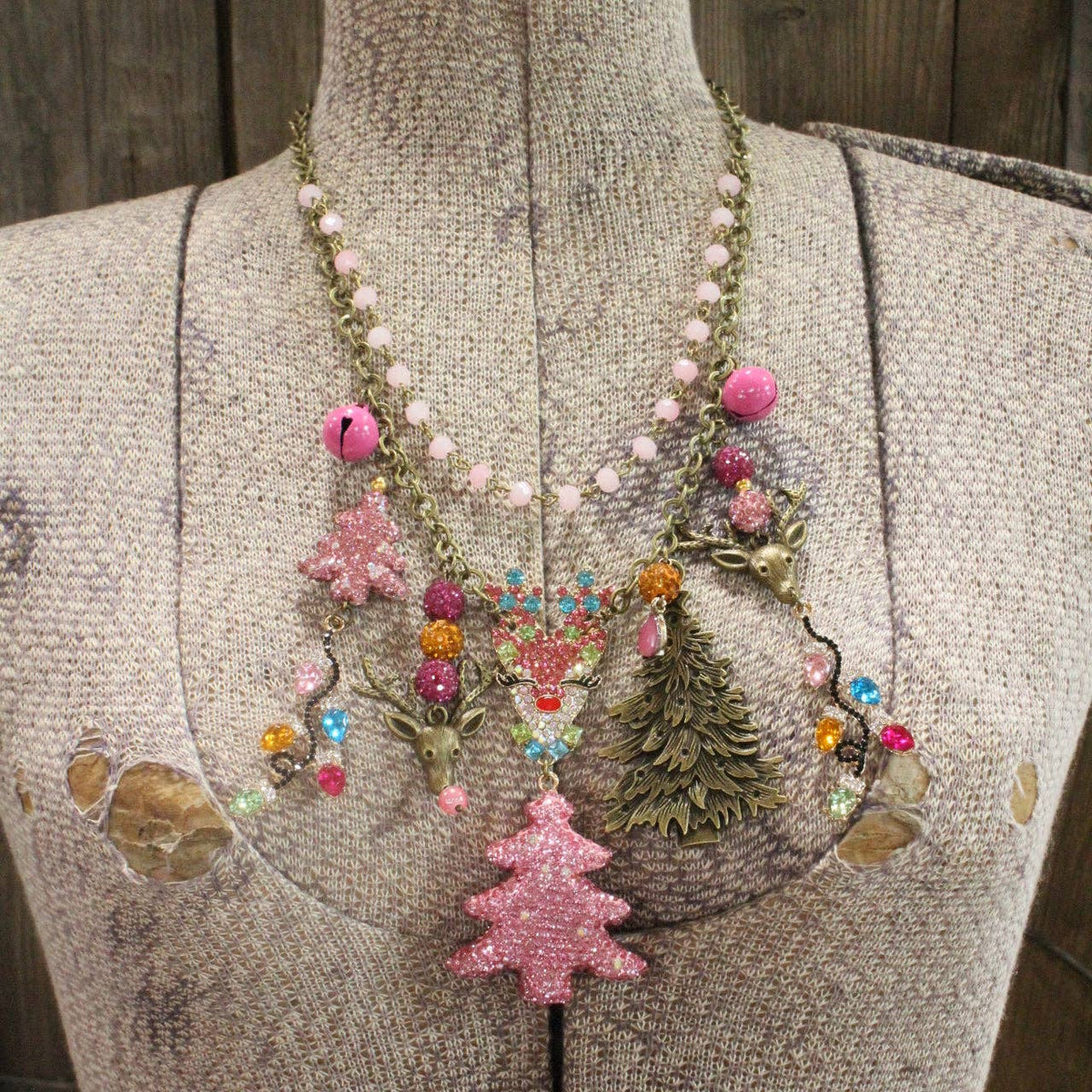 A Doe A Deer Charm'd Necklace