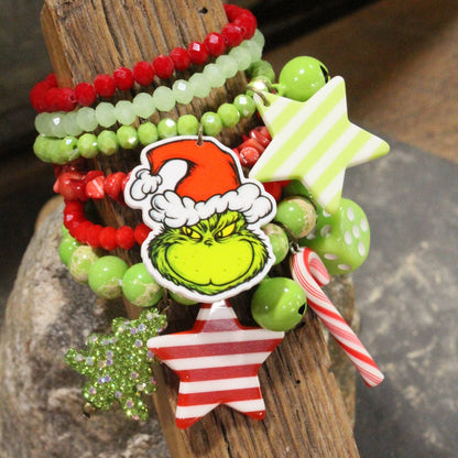 You Got Me At GRINCH Bracelet Set