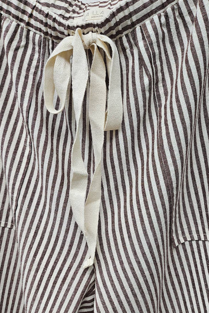 Striped Wide Leg Pants
