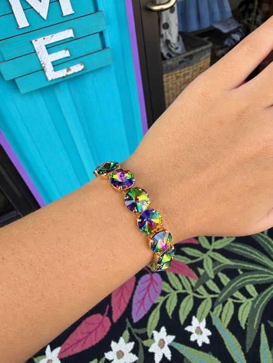 WETSTONE: Peacock Stretch Bracelet