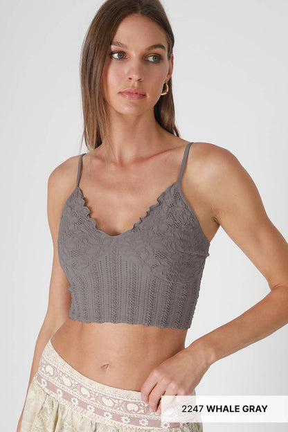 Lace Textured Bralette