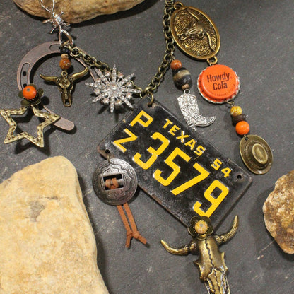 Travel Time In Texas Layered Necklace