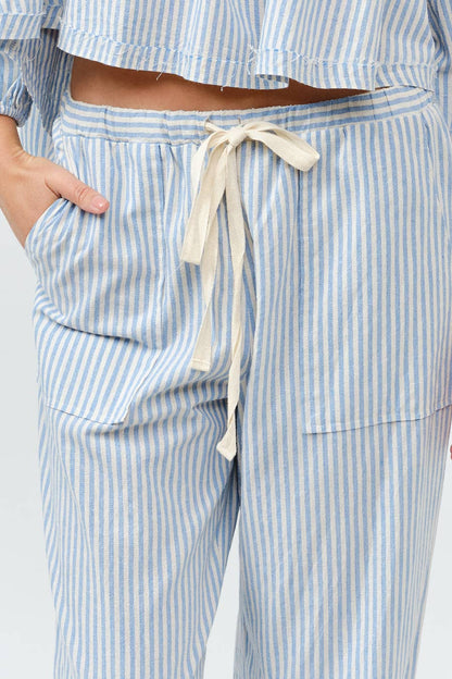 Striped Wide Leg Pants