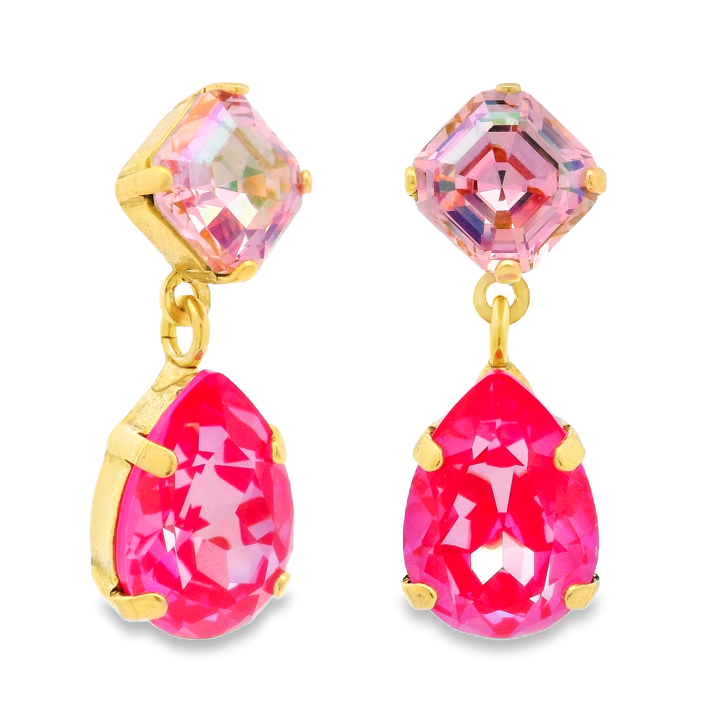 Mini Estelle Earrings in Ultra Fuchsia