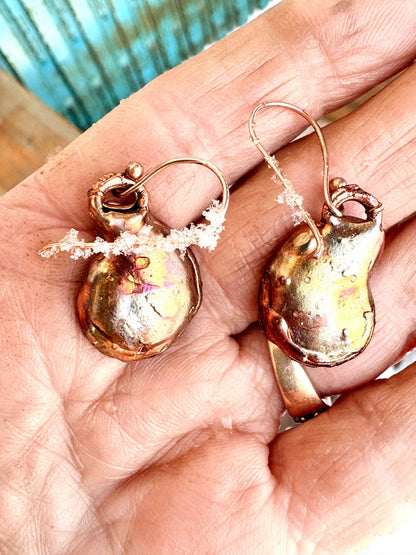 Ammonite Earrings