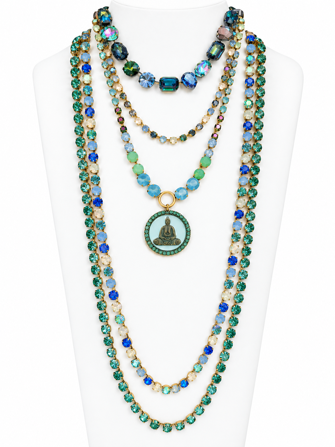 Buddha Graduated Necklace