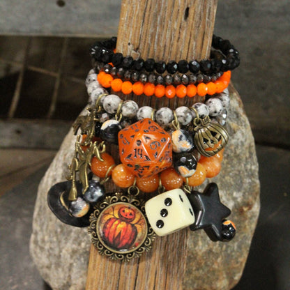 TRICK or TREAT Charm'd Bracelet Set