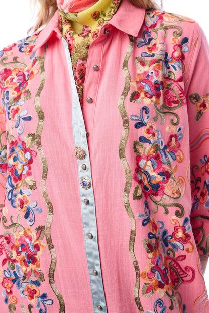 Beauty Mark Maxi Duster Dress