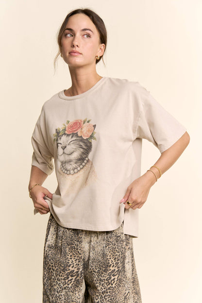 CROWNED KITTY T-SHIRT