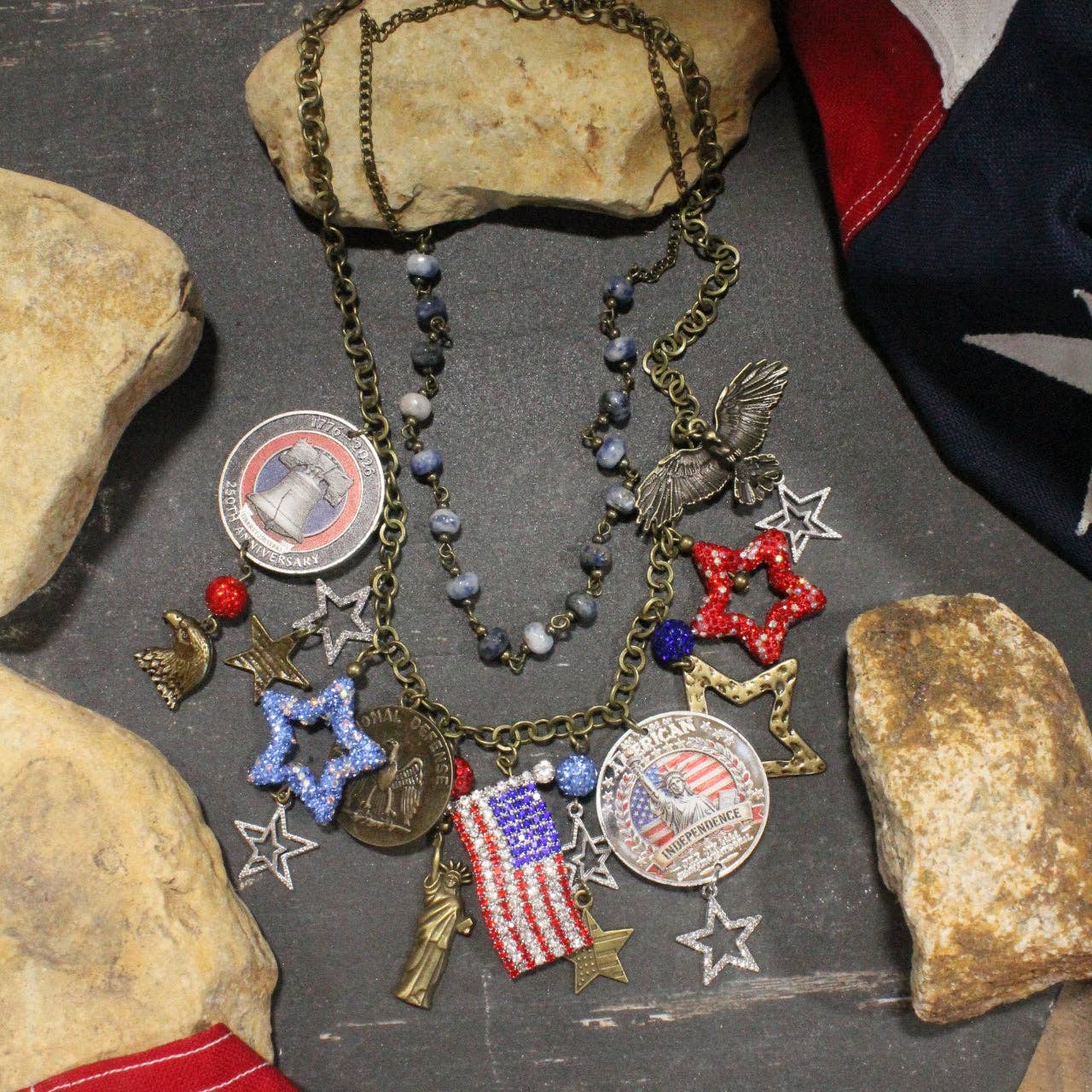 Lighting The Torch Celebration Charm'd Necklace