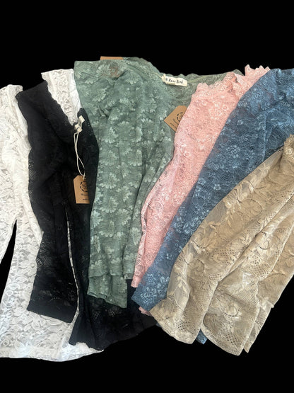 Lace Vintage Layer Shirt