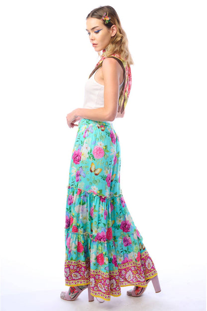 Serenity Springs Tiered Pants