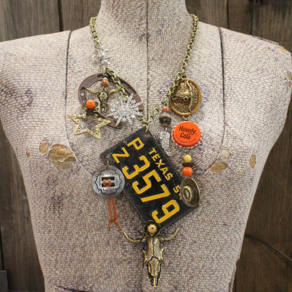 Travel Time In Texas Layered Necklace