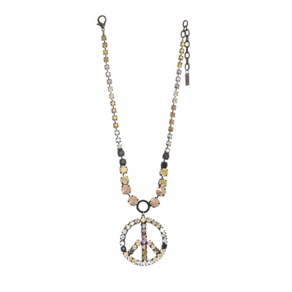 Peace POP Necklace in Metallics